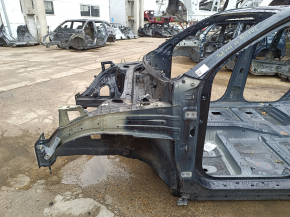 Front left quarter panel of Kia Sorento 21-24 HEV, PHEV on the body, blue
