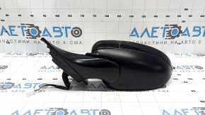 Left side mirror assembly for Honda Accord 23-3, 3-pin, gloss black, broken housing