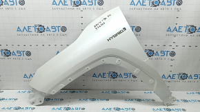 Front left wing for Toyota Rav4 19-25, white 2QJ, in protective film