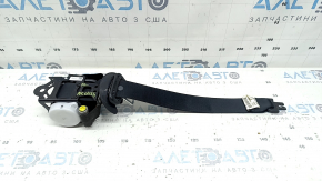 Driver's seat belt with tensioner for Honda Accord 23-26, black, with black bracket