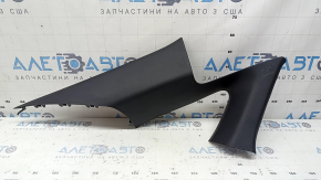 Honda Accord 2023-26 rear window trim, left, upper part, black, worn