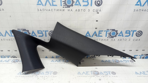 Honda Accord 2023-26 right rear window trim, upper part, black, worn