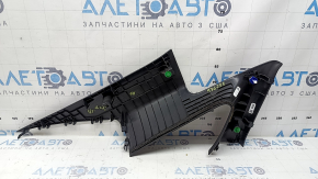 Honda Accord 2023-26 right rear window trim, upper part, black, worn