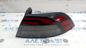 Honda Accord 23-26 right outer fender light with trim, scratches, broken glass, dirt under the glass
