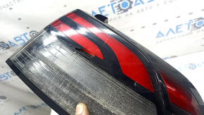 Honda Accord 23-26 right outer fender light with trim, scratches, broken glass, dirt under the glass
