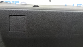 Black rear shelf for a 2020 Honda Accord, with brake light, scratches, broken mounts