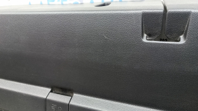 Black rear shelf for a 2020 Honda Accord, with brake light, scratches, broken mounts