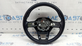Naked steering wheel for a Honda Accord 23-26, black leather, with a rear pad, scuffs, scratches