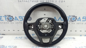 Naked steering wheel for a Honda Accord 23-26, black leather, with a rear pad, scuffs, scratches