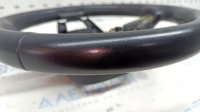 Naked steering wheel for a Honda Accord 23-26, black leather, with a rear pad, scuffs, scratches