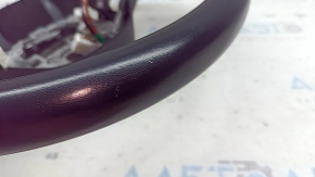 Naked steering wheel for a Honda Accord 23-26, black leather, with a rear pad, scuffs, scratches
