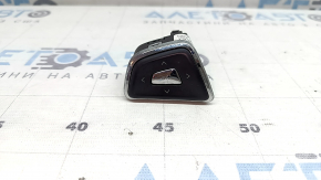 Lincoln MKZ 13-20 steering wheel control buttons, upper left, chrome, chrome trim