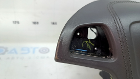 Lincoln MKZ 17-20 driver's steering wheel airbag, brown, scratched, worn