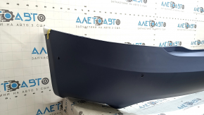 Tesla Model S 16-20 restyling bare rear bumper, for 6 parking sensors