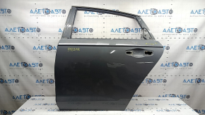 Bare rear left door for Honda Accord 23-26, gray NH912P, with chrome upper molding