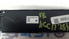 Honda Accord 23-26 black driver's seat control with buttons, worn buttons