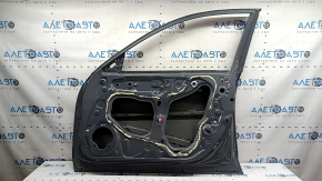 Bare front right door for Honda Accord 23-26, gray NH912P, with chrome upper molding