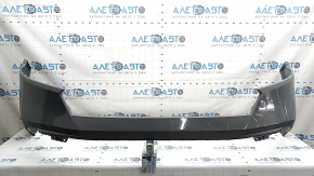 Bare front bumper for a 2023-2026 Honda Accord without parking sensors, gray, with chips and scratches.
