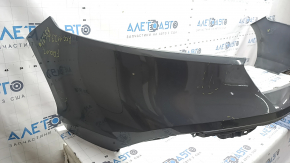 Bare front bumper for a 2023-2026 Honda Accord without parking sensors, gray, with chips and scratches.