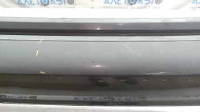 Bare rear bumper for a 2020 Honda Accord without parking sensors, gray, scratches, cracked, cracked mount