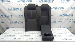 Right rear seat back for Honda Accord 23-26, black fabric, with white stitching, with armrest, dry-cleanable