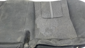 Honda Accord 23-26 rear seat cushion, black fabric, with white stitching, dry-cleanable