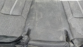 Honda Accord 23-26 rear seat cushion, black fabric, with white stitching, dry-cleanable