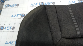 Honda Accord 23-26 rear seat cushion, black fabric, with white stitching, dry-cleanable