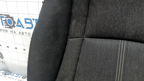 Honda Accord 23-26 driver's seat cushion cover, black fabric, cleanable