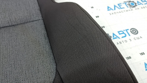 Driver's seat cushion cover for Toyota Camry v70 18-24, gray fabric, heated, needs cleaning, wrinkled