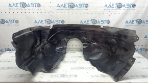 The front left fender liner of a Lincoln MKZ 17-20 is torn.