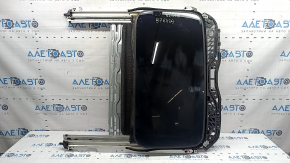 Honda Accord 23-26 sunroof assembly, black curtain, scratches on the glass, curtain needs cleaning