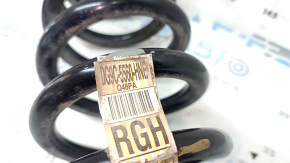 Lincoln MKZ 13-20 right rear spring, gray and orange