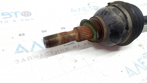 Lincoln MKZ 17-20 hybrid front left axle shaft, torn outer boot