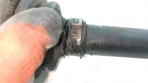 Lincoln MKZ 17-20 hybrid front left axle shaft, torn outer boot