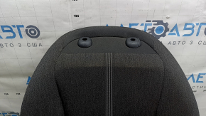 Honda Accord 23-26 passenger seat without airbag, manual, black fabric with white stitching, without headrest, dry-cleanable