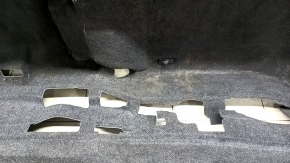 Honda Accord 23-26 black floor covering, chrome footrest pad, dry cleanable