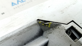 Left threshold for Toyota Camry v70 18-24 LE/XLE, white, dented, scratches, cracks
