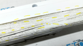 Right threshold for Toyota Camry v70 18-24 LE/XLE, white, dented, scratches