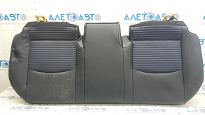 Rear seat cushion for Toyota Rav4 19-25, black leather, XSE, Hybrid, dry-cleanable