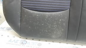 Rear seat cushion for Toyota Rav4 19-25, black leather, XSE, Hybrid, dry-cleanable