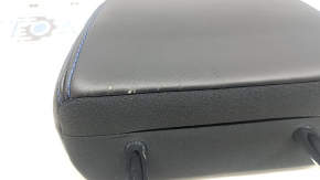 Headrest 2nd row left Toyota Rav4 19-25 black leather, XSE, Hybrid, worn