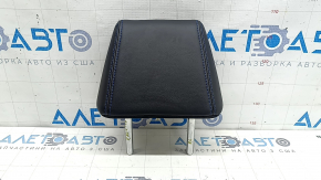 Headrest 2nd row left Toyota Rav4 19-25 black leather, XSE, Hybrid, worn