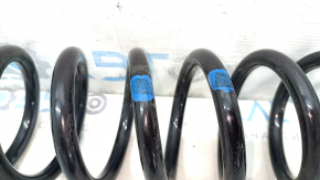 Rear left spring for Toyota Rav4 19-21 hybrid AWD, XSE, Japan built, 2-point stiffness, blue