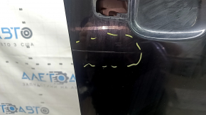Bare front right door Audi Q5 8R 09-17 black LY9T, scratches