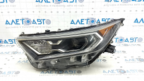 Left front headlight Toyota Rav4 19-23 LED, chrome, Japan built, sand