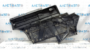 Front left underbody protection for Toyota Rav4 19-25 hybrid, Japan built, tears, dented fasteners