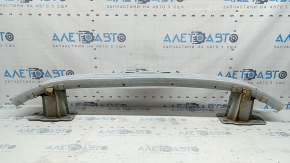Lincoln MKZ 13-20 rear bumper reinforcement is pinned and rusty.