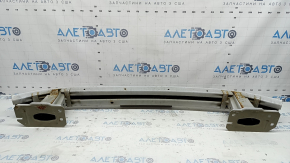 Lincoln MKZ 13-20 rear bumper reinforcement is pinned and rusty.
