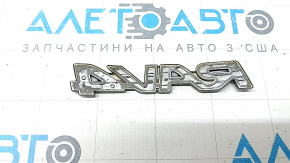 Toyota Rav4 19-25 black gloss trunk door emblem "RAV4"